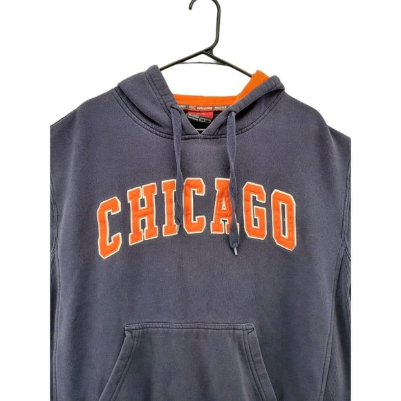 CHICAGO BEARS Sweatshirt Women's Navy COLOSSEUM AUTHENTIC Size Large - Picture 4 of 7